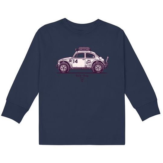 Discover GarageProject101 Baja Bug, Beetle  Kids Long Sleeve T-Shirts