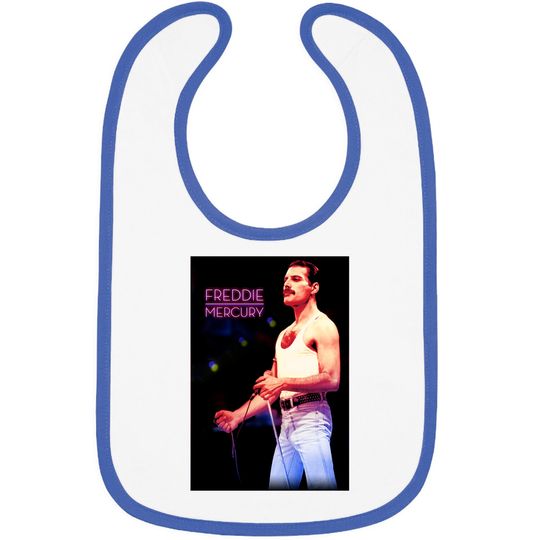 Discover Freddie Mercury Official Neon Mic Bibs