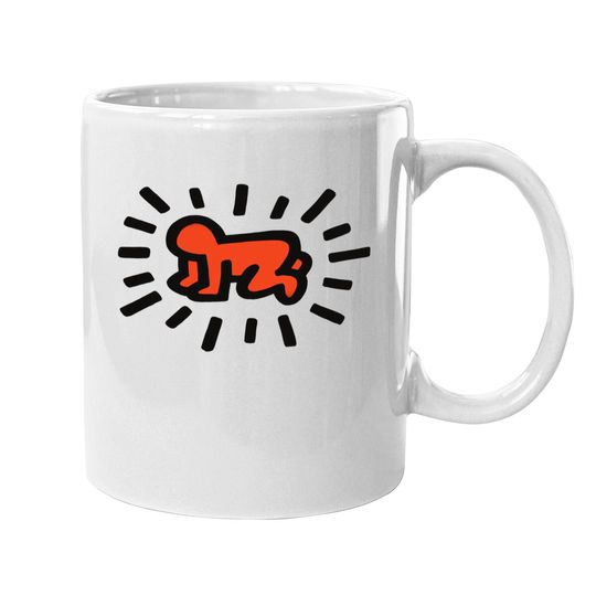Discover Keith Haring Mugs Radiant Baby Icon, 1990 Street Art