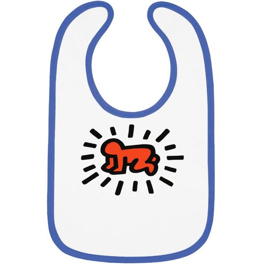 Discover Keith Haring Bibs Radiant Baby Icon, 1990 Street Art