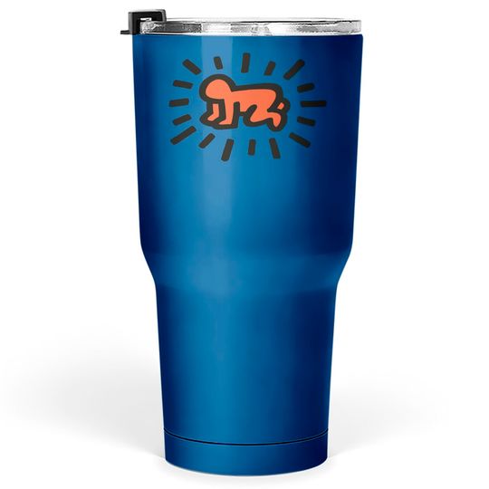 Discover Keith Haring Tumblers 30 oz Radiant Baby Icon, 1990 Street Art