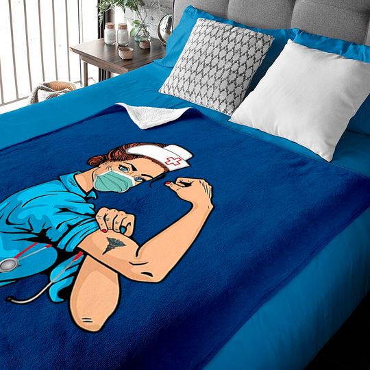 Discover Beach Open Strong Fight Nurse 2020 Dt Adult Baby Blanket Baby Blanket