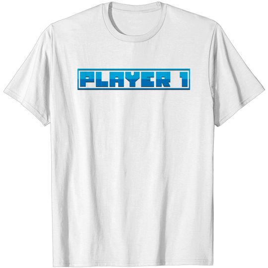 Discover Player 1 Gaming PC Console Controller Gamepad T Shirt