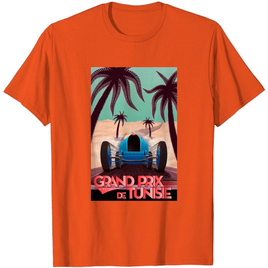 Discover Tunis Grand Prix T Shirt
