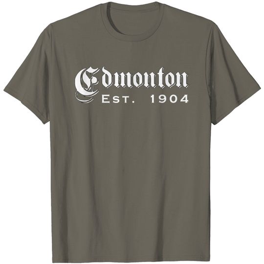 Discover Edmonton Established 1904 T Shirt