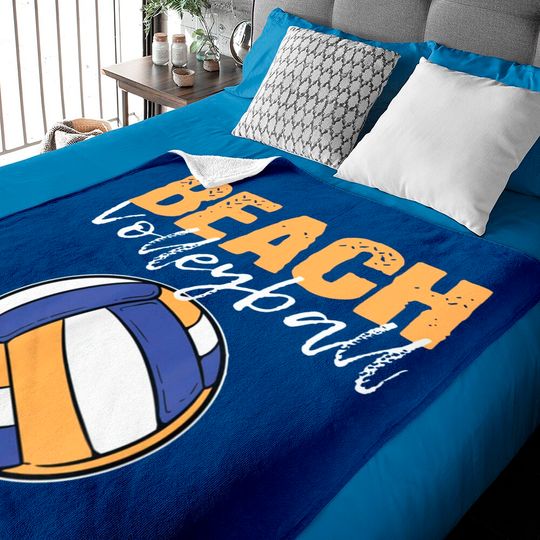 Discover Beach Volleyball Lover Player Team Sports Baby Blanketns Baby Blanket