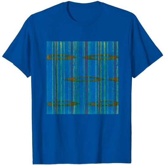Discover Vintage Japanese Woodblock Textile Pattern T Shirt