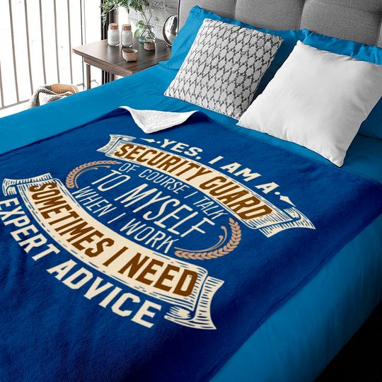 Discover Security Guard Baby Blanket