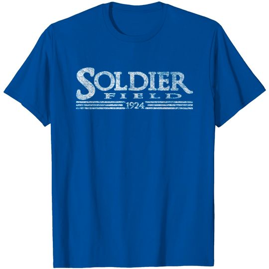 Discover Soldier Field Chicago 1924 Vintage Style T Shirt