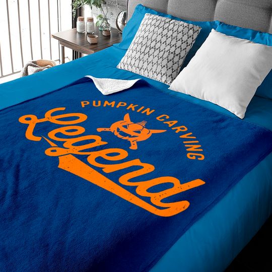 Discover Adult Jack O Lantern Pumpkin Carving Legend Halloween Baby Blanket