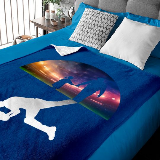 Discover Baseball Dad Baby Blanket