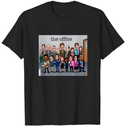 Discover Cast of The Office - Office - T-Shirt