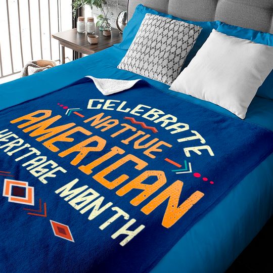Discover Native American Heritage Day Baby Blanket