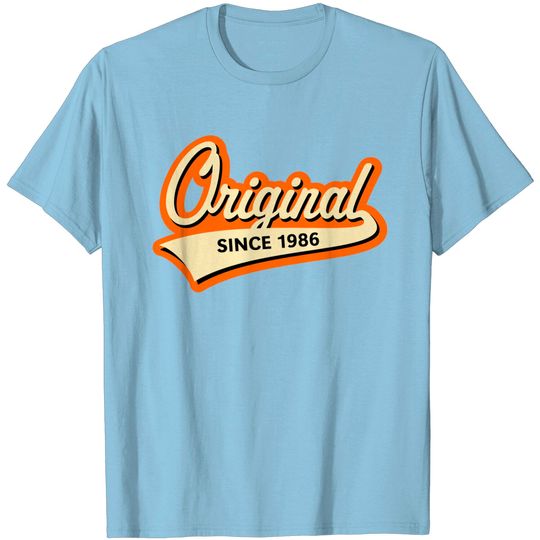 Discover Original Since 1986 (Year Of Birth, Birthday, 3C) T Shirt