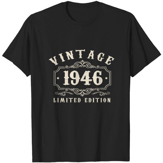 Discover (Gift) Vintage 1946 Limited Edition T Shirt