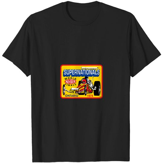 Discover Nhra 1974 Supernationals T Shirt