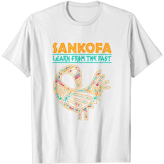 Discover Black History Sankofa African Bird Juneteenth T-Shirt