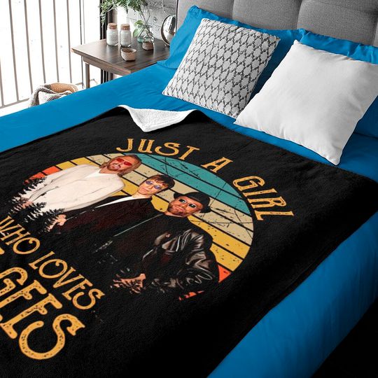 Discover Just A Girl Who Loves Bee Gees Baby Blankets