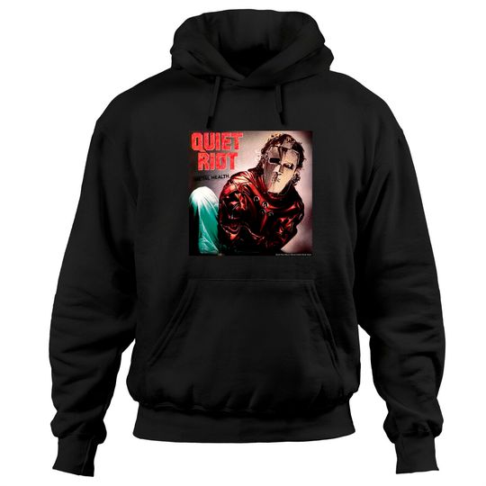 Discover Quiet Riot Album Metal Health Mask Adult Hoodies