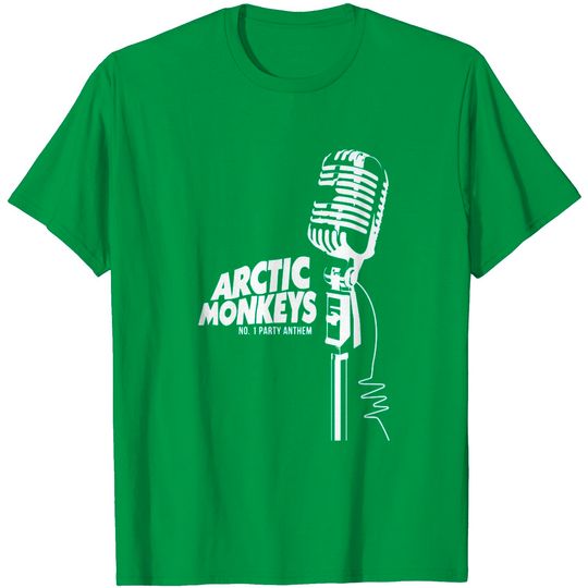 Discover Arctic Monkeys Microphone - Arctic Monkeys Merch - T-Shirt