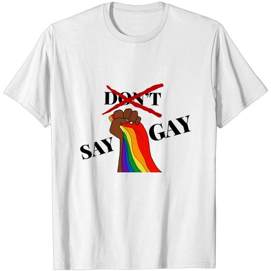 Discover Don’t Say Gay Protest Classic T-Shirt