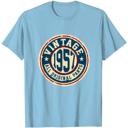 Discover Vintage 1957 All Original Parts T Shirt