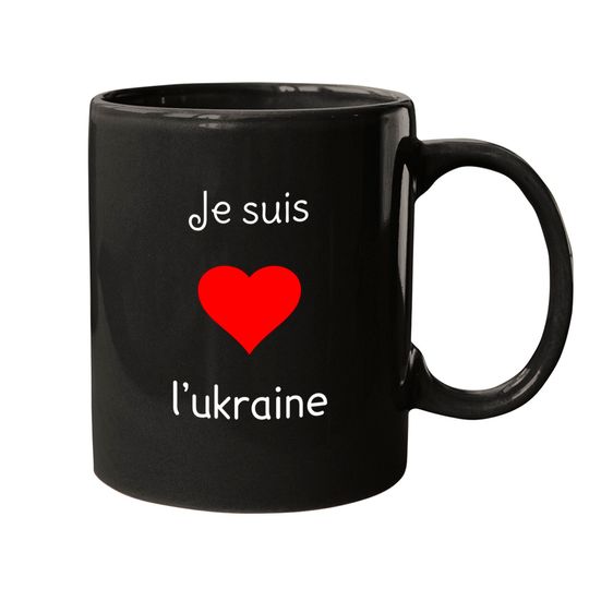 Discover Je suis l'Ukraine Mugs