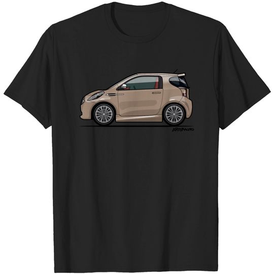Discover AM Cygnet Blonde Metallic Micro Car T Shirt