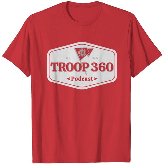 Discover Troop 360 Badge White T Shirt