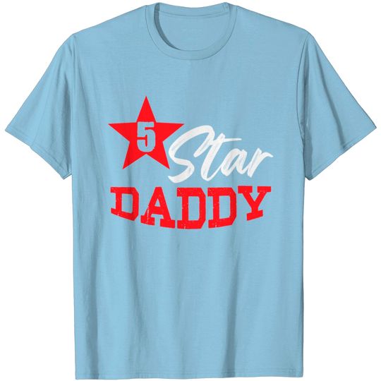 Discover 5 Stars Dad T Shirt