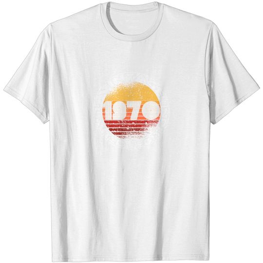Discover 50 Years 50th Birthday 1970 Happy Birthday 50 Plus T Shirt