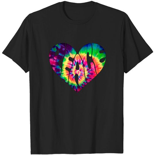 Discover Tie Dye Peace Sign T Shirt