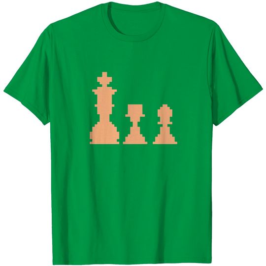 Discover 8 Bit Chess Pixel T Shirt