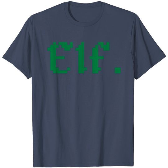 Discover 8 Bit Elf Gamer T Shirt
