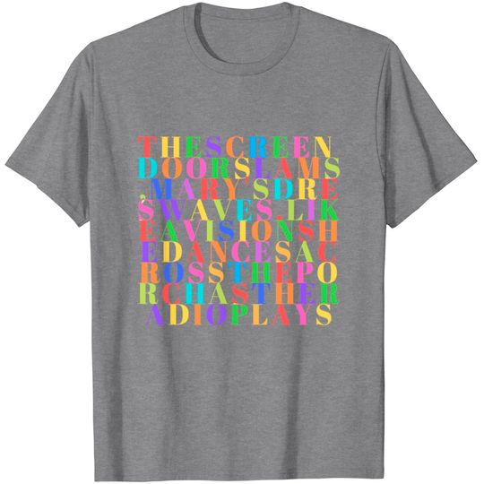 Discover The Screen Door Slams,mary's Dress Waves.like A Vi T Shirt