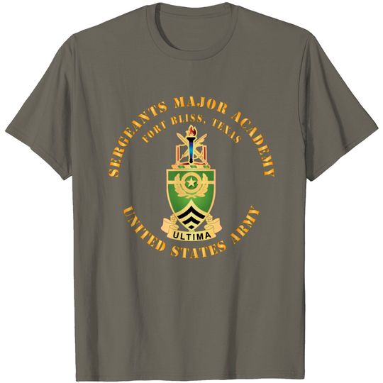Discover Sergeants Major Academy DUI T Shirt