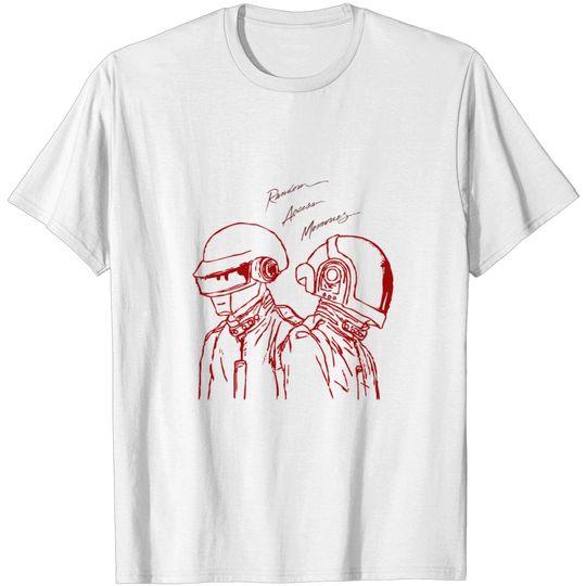 Discover RANDOM ACCESS MEMORIES T Shirt