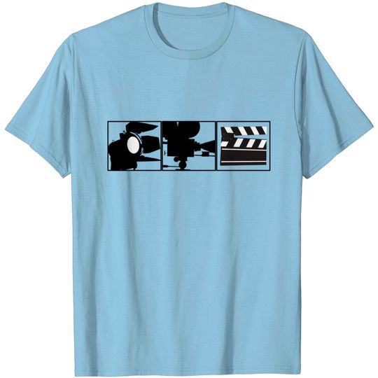 Discover Lights Camera Action T Shirt
