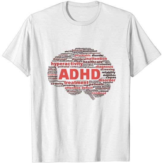 Discover ADHD Complex Brain T Shirt