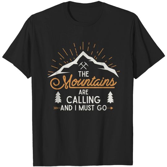 Discover Vintage Adventure Shirt "The Mountains" T Shirt