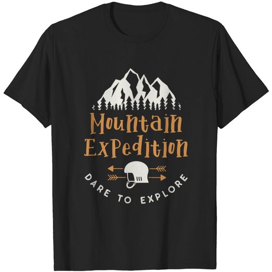 Discover Vintage Adventure Shirt "Mountain Expedition" T Shirt