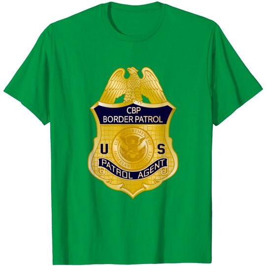 Discover United States Border Patrol Badge Immigration T Shirt