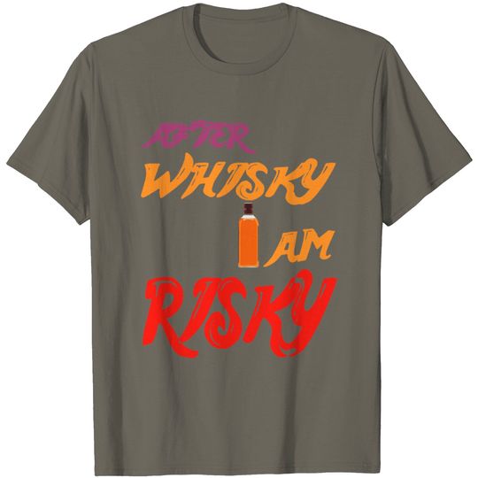 Discover Whisky Risky T Shirt