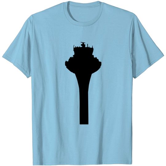 Discover Air Traffic Control Airport Tower T Shirt