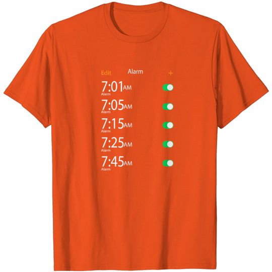 Discover Clock Alarm T Shirt