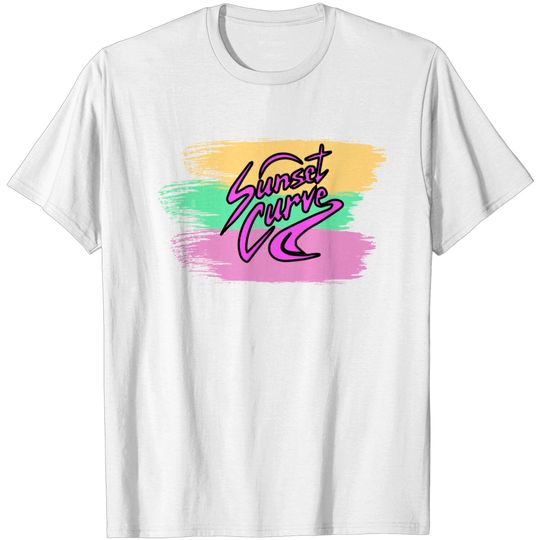 Discover Sunset Curve T Shirt
