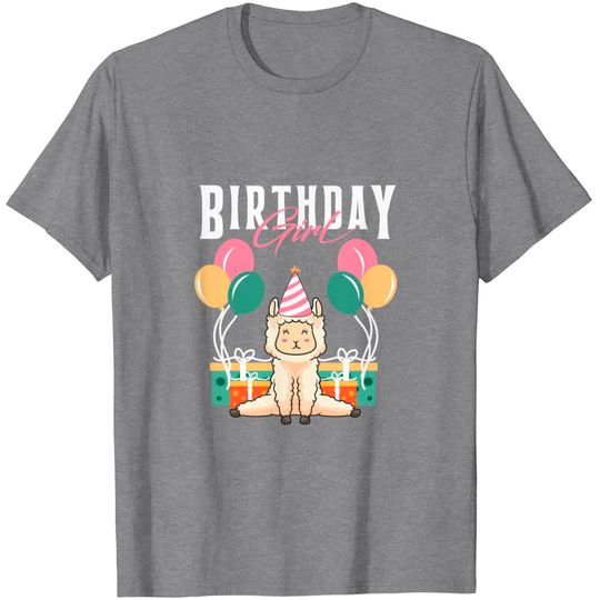 Discover Alpaca Birthday T Shirt