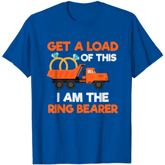 Discover Get A Load Of This Ring Bearer Wedding Gift T Shirt
