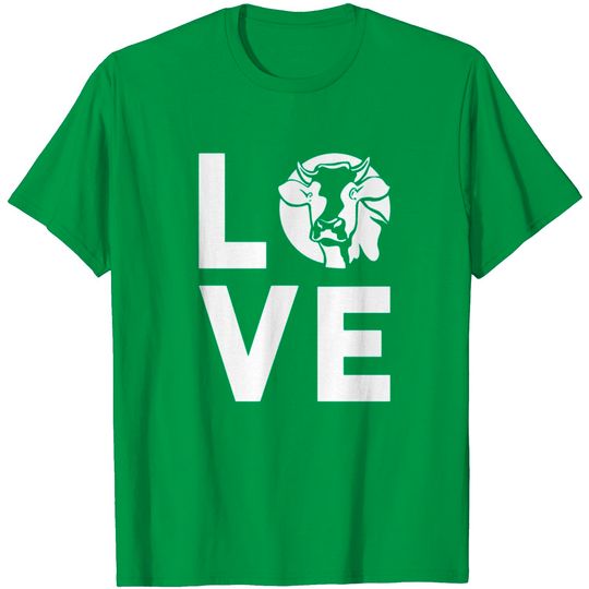 Discover Farm Animal Love Cow T Shirt