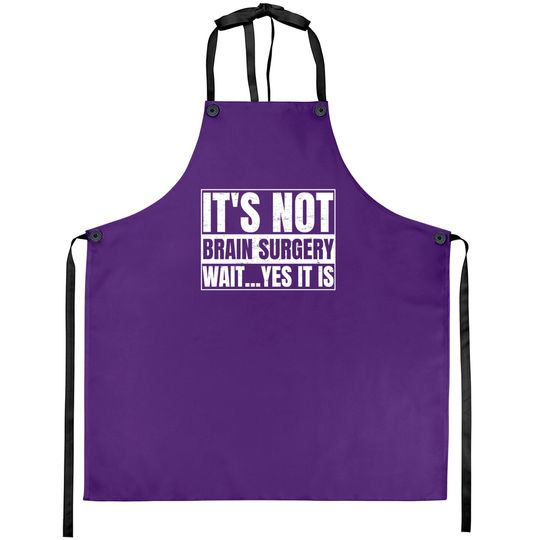 Discover Brain Surgery Survivor Gift for a Brain Tumor Patient Pullover Aprons